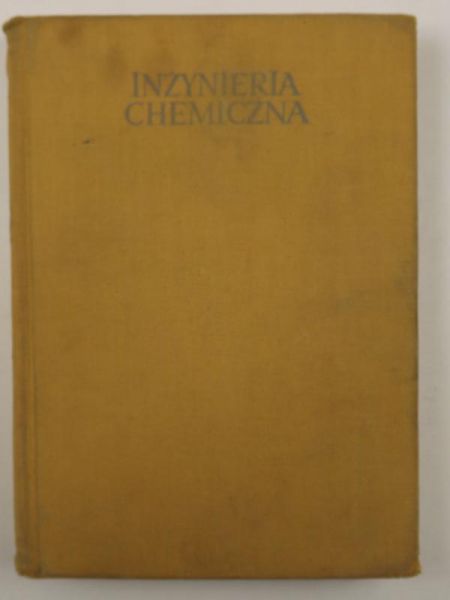 Hobler T. - Inżynieria chemiczna