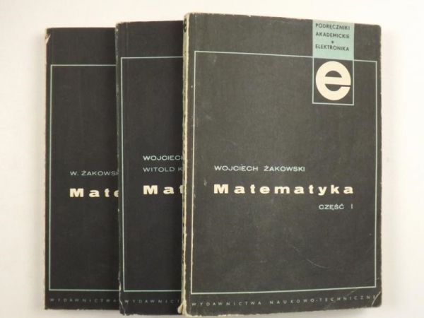 Matematyka, część I, II, IV