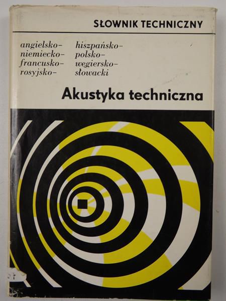 Akustyka techniczna.
