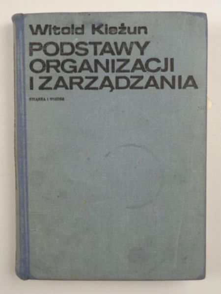 organizacji i zarządzania