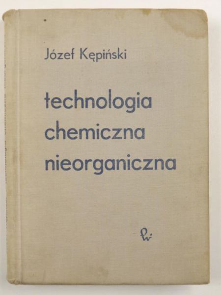 echnologia chemiczna nieorganiczna