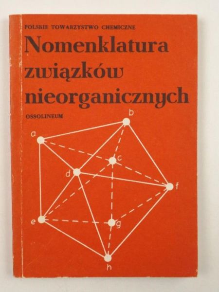 Dobrowolski Piotr A. - Nomenklatura związków nieorganicznych