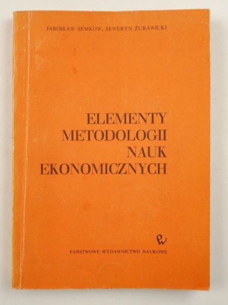 Elementy metodologii nauk ekonomicznych