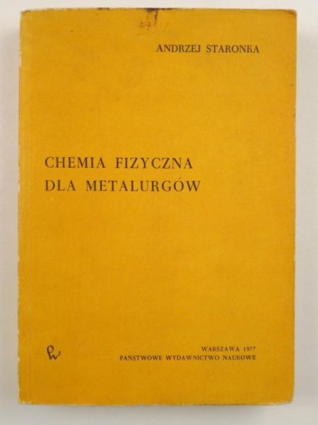 Chemia fizyczna dla metalurgów