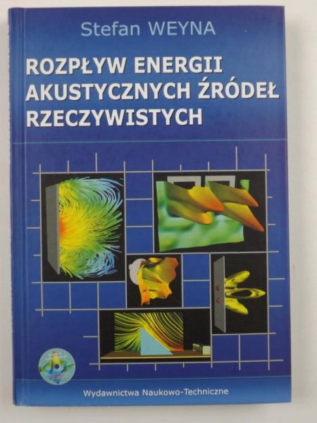 Rozpływ energii akustycznych źródeł rzeczywistych + płyta CD