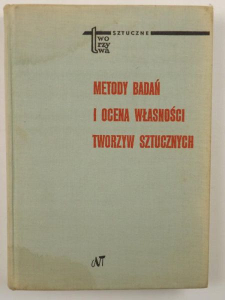 Metody badań i ocena tworzyw sztucznych