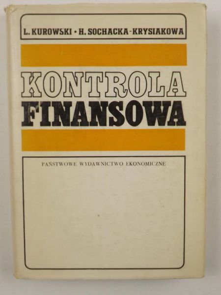 Kurowski L.,   - Kontrola finansowa