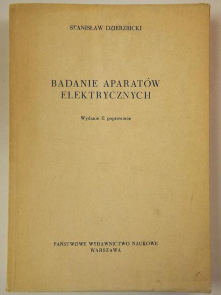 Badanie aparatów elektrycznych