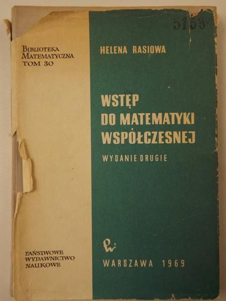 Wstęp do matematyki współczesnej