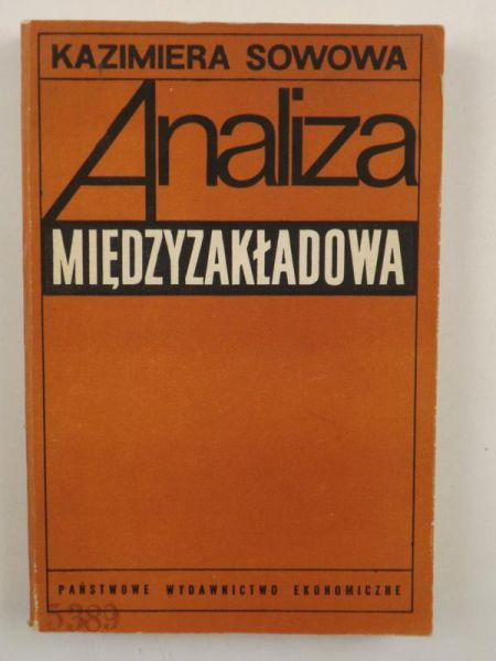 Analiza międzyzakładowa