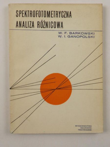 Barkowski W. F. - Spektrofotometryczna analiza różnicowa