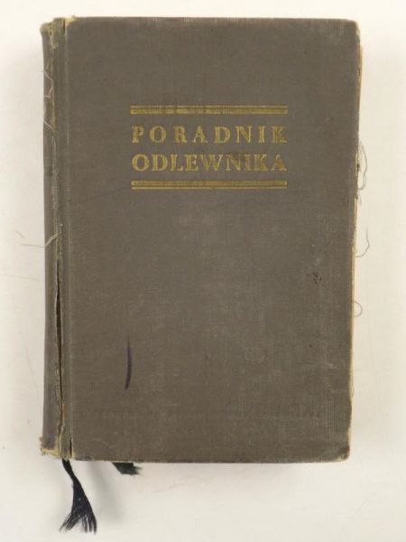 Poradnik odlewnika, tom I