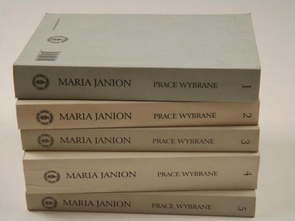 Janion Maria - Prace wybrane, t. I- V