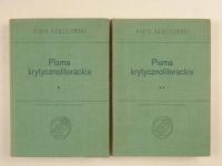 Chmielowski Piotr - Pisma krytycznoliterackie Tom I-II