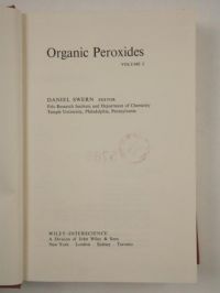 Organic Peroxides, Tom I