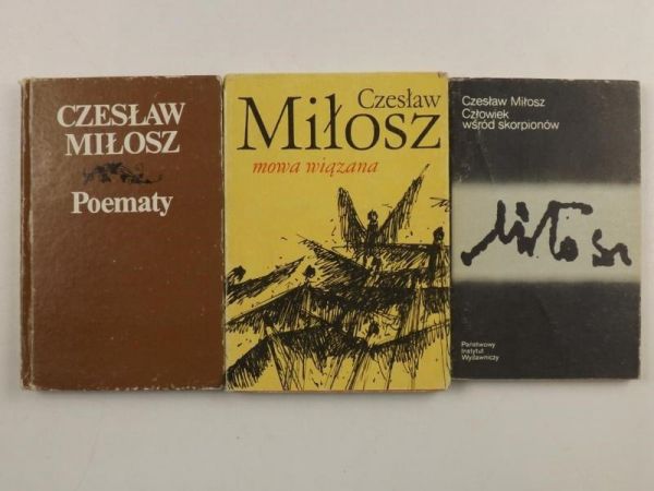 Mowa wiązana / Poematy / Człowiek wśród skorpionów