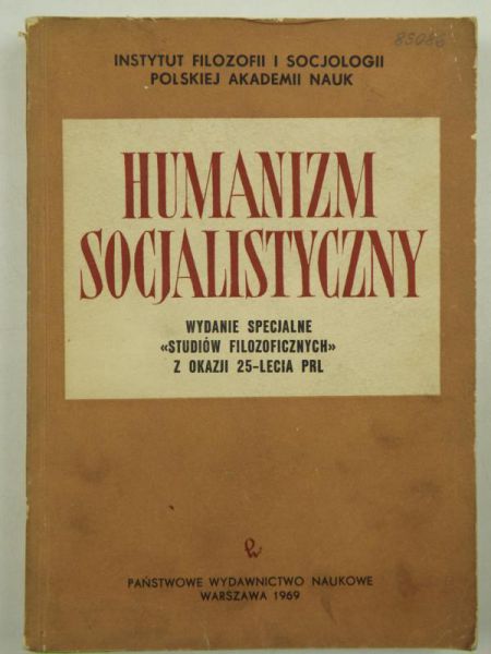 Kuczyński Janusz(red.) - Humanizm socjalistyczny