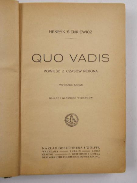 Quo vadis, 1913