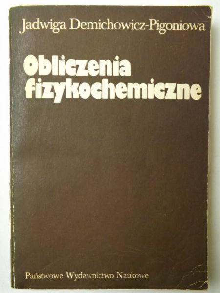 Obliczenia fizykochemiczne