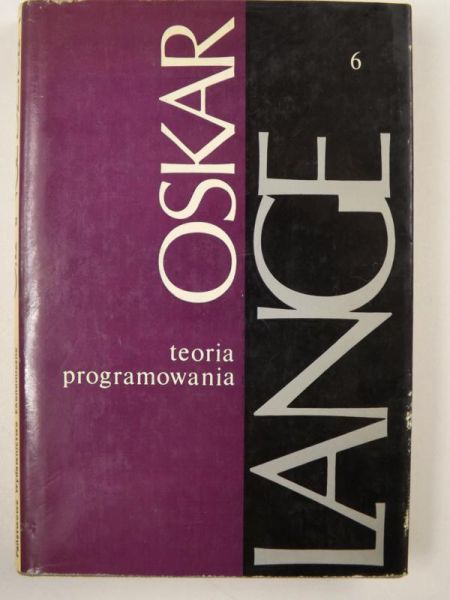 Lange Oskar - Teoria programowania, tom VI