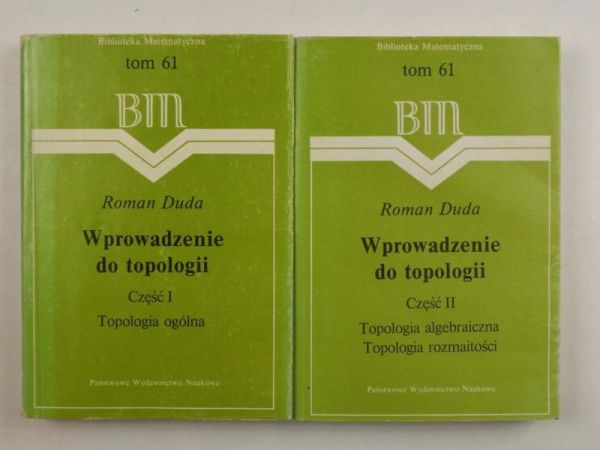 Wprowadzenie do topologii, Część I - II