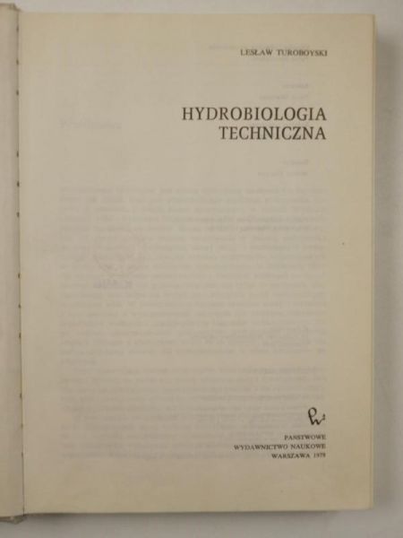 Hydrobiologia techniczna