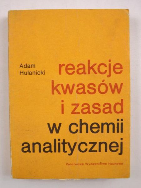 Reakcje kwasów i zasad w chemii analitycznej