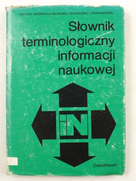 Słownik terminologiczny informacji naukowej