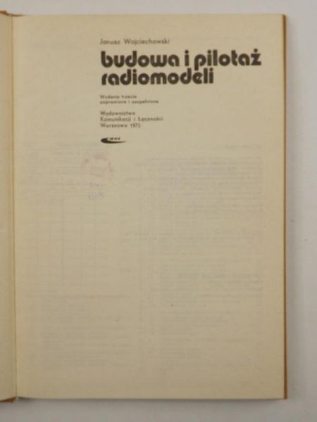 Budowa i pilotaż radiomodeli