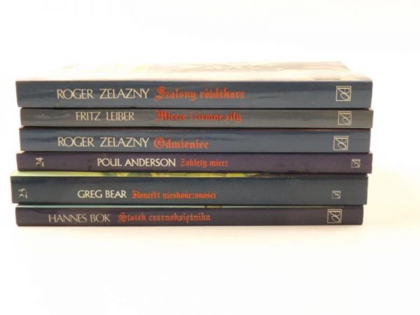 Zelazny R., Leiber F., Anderson P., Bear G.,   - Fantasy, 6 książek