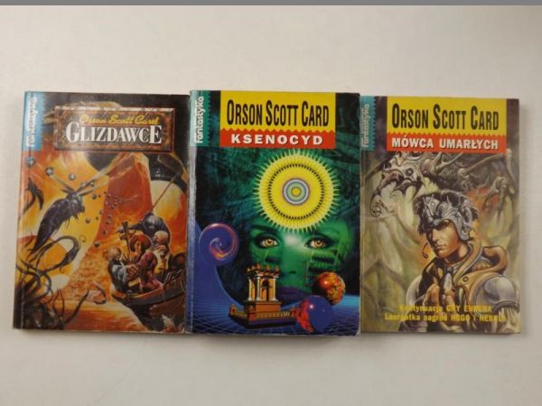Card Orson Scott - Ksenocyd / Glizdawce / Mówca Umarłych