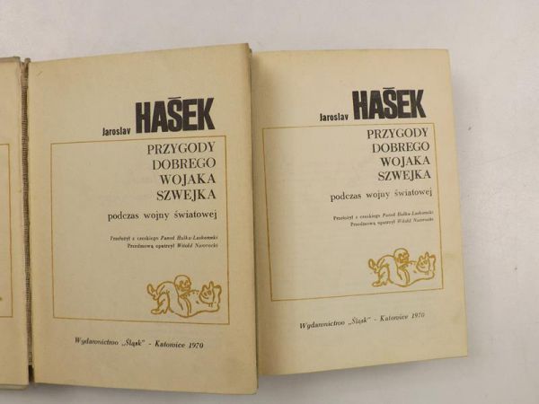 Hasek Jaroslav - Przygody dobrego Wojaka  Szwejka, tom 1 i 2