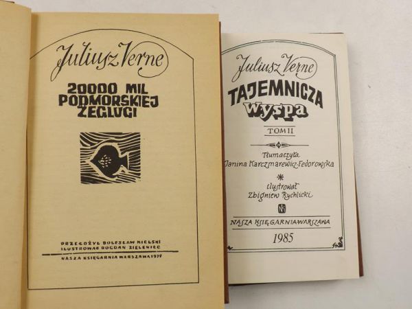 Tajemnicza wyspa Tom II / 20000 mil podmorskiej żeglugi