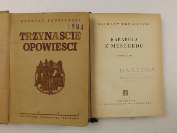 Pruszyński Ksawery - Karabela z Meschedu / Trzynaście opowieści