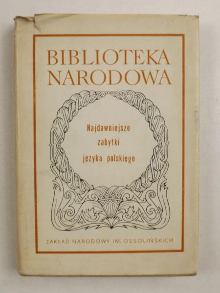 Najdawniejsze zabytki języka polskiego, BN