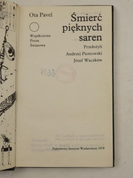 Pavel Ota - Śmierć pięknych saren