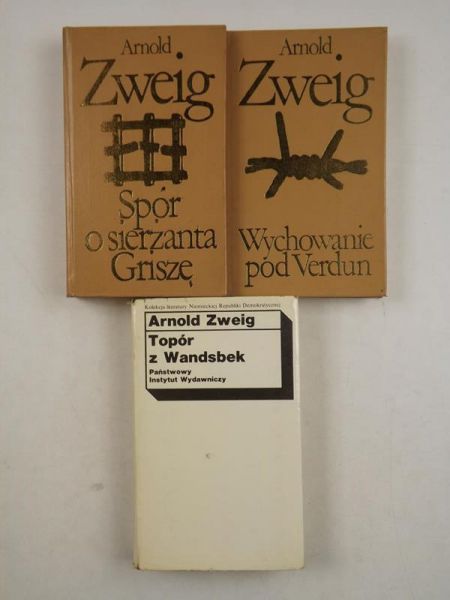 Wychowanie pod Verdun / Spór o sierżanta Griszę / Topór z Wandsbek