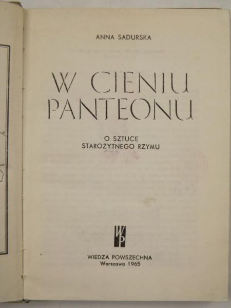 W cieniu Panteonu