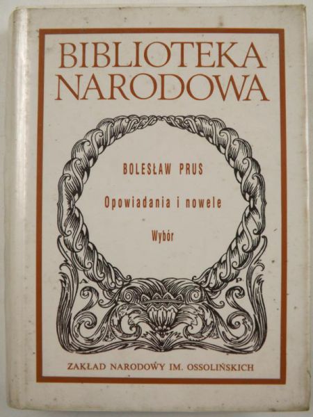Prus Bolesław - Opowiadania i nowele, BN