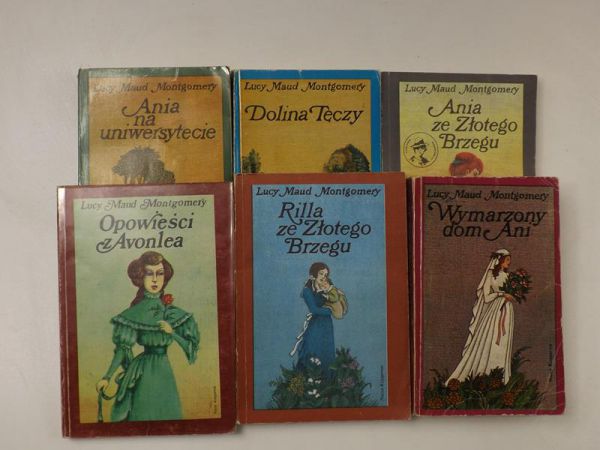 Ania z Zielonego Wzgórza, 6 książek