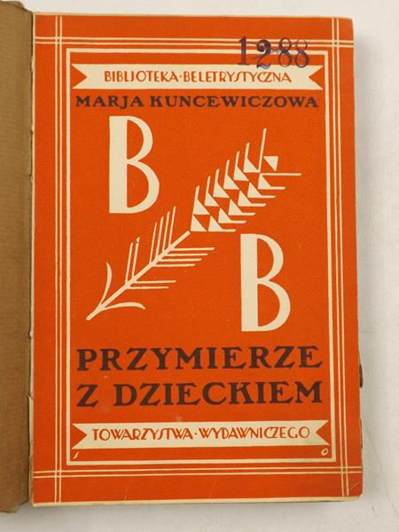 Przymierze z dzieckiem, książka z 1927r.
