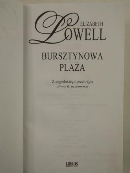 Lowell Elizabeth - Bursztynowa plaża