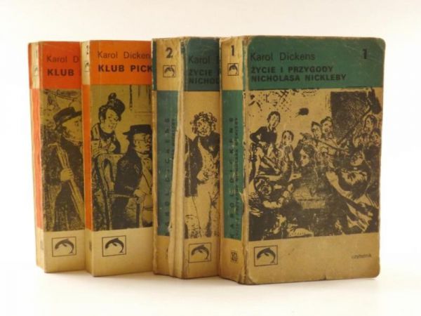 Klub Pickwicka Tom I-II / Życie i przygody Nicholasa Nickleby Tom I-II