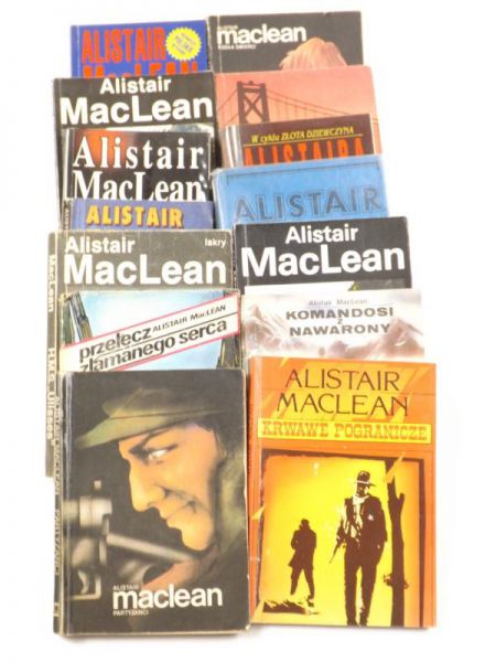 MacLean Alistair - Thrillery Sensacje, 14 książek