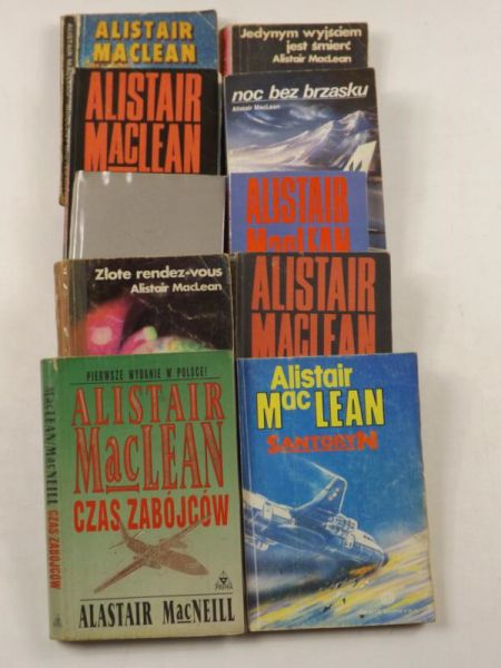 MacLain Alistair - Thrillery, Sensacje, 9 książek