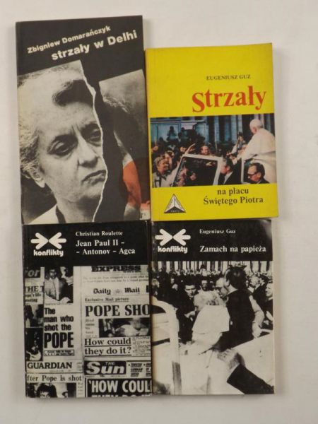 Zamach na papieża  Strzały  Strzały  w Delhi  Jean Paul II - Antonov - Agca