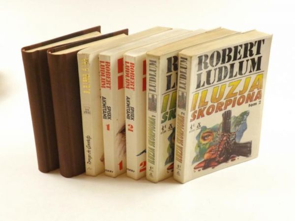 Ludlum Robert - Plan Ikar, tom I-II / Iluzja skorpiona, tom I-II / Spisek Akwitanii, Droga do Gandolfotom I-II