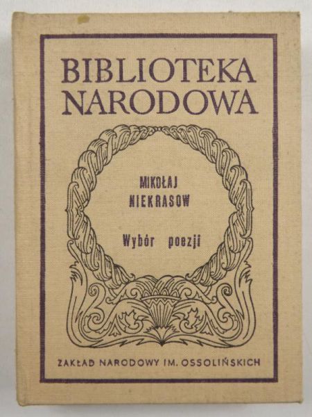 Niekrasow Mikołaj - Wybór poezji, BN