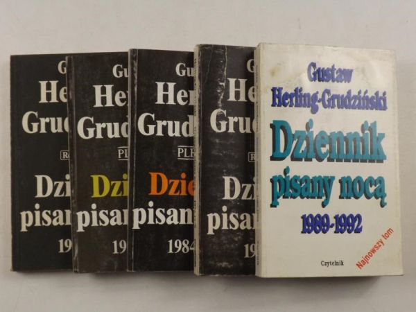 Dziennik pisany nocą 1989-1992 / 1971-1972 / 1984-1988 / 1984-1988 / 1973-1979