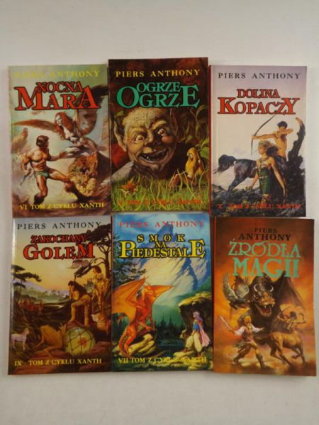 Smok na piedestale / Zakochany golem / Źródła magii / Dolina kopaczy / Ogrze, ogrze / Nocna mara